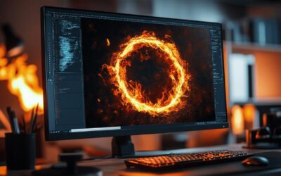 Les secrets des calques pour créer un cercle en feu avec Photoshop comme un pro